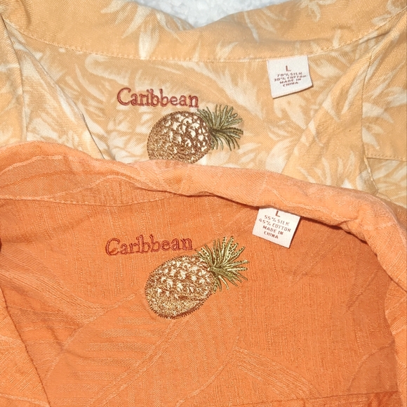 Caribbean Shirts Lot of 3 - Picture 3 of 3